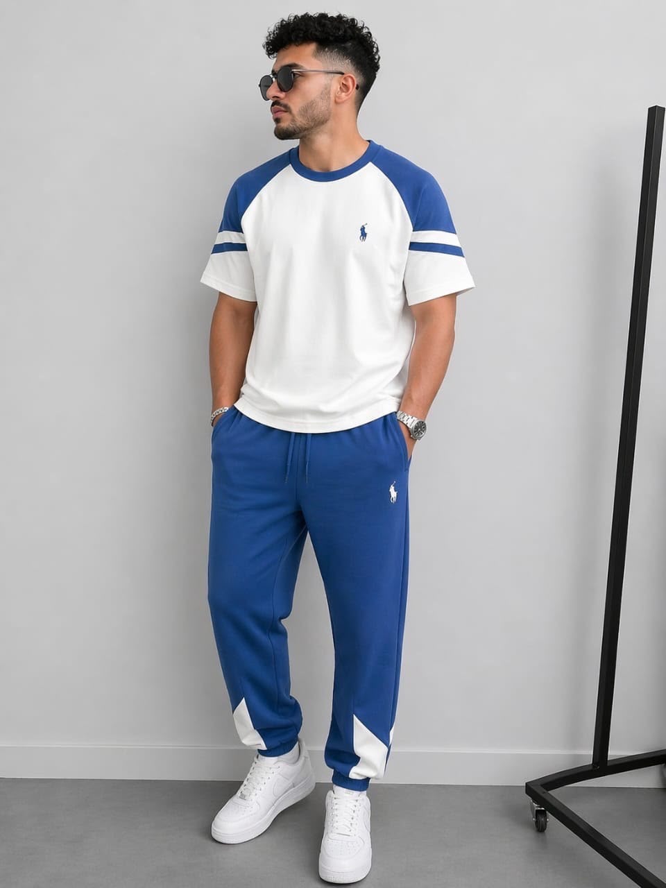 طقم صيفي رجالي عصري (Polo Casual Summer Set)